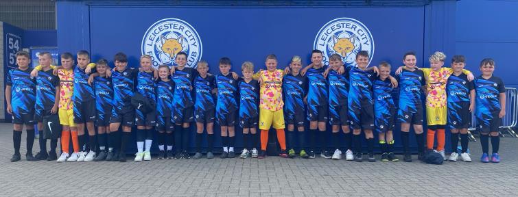 A very proud group of under 11s